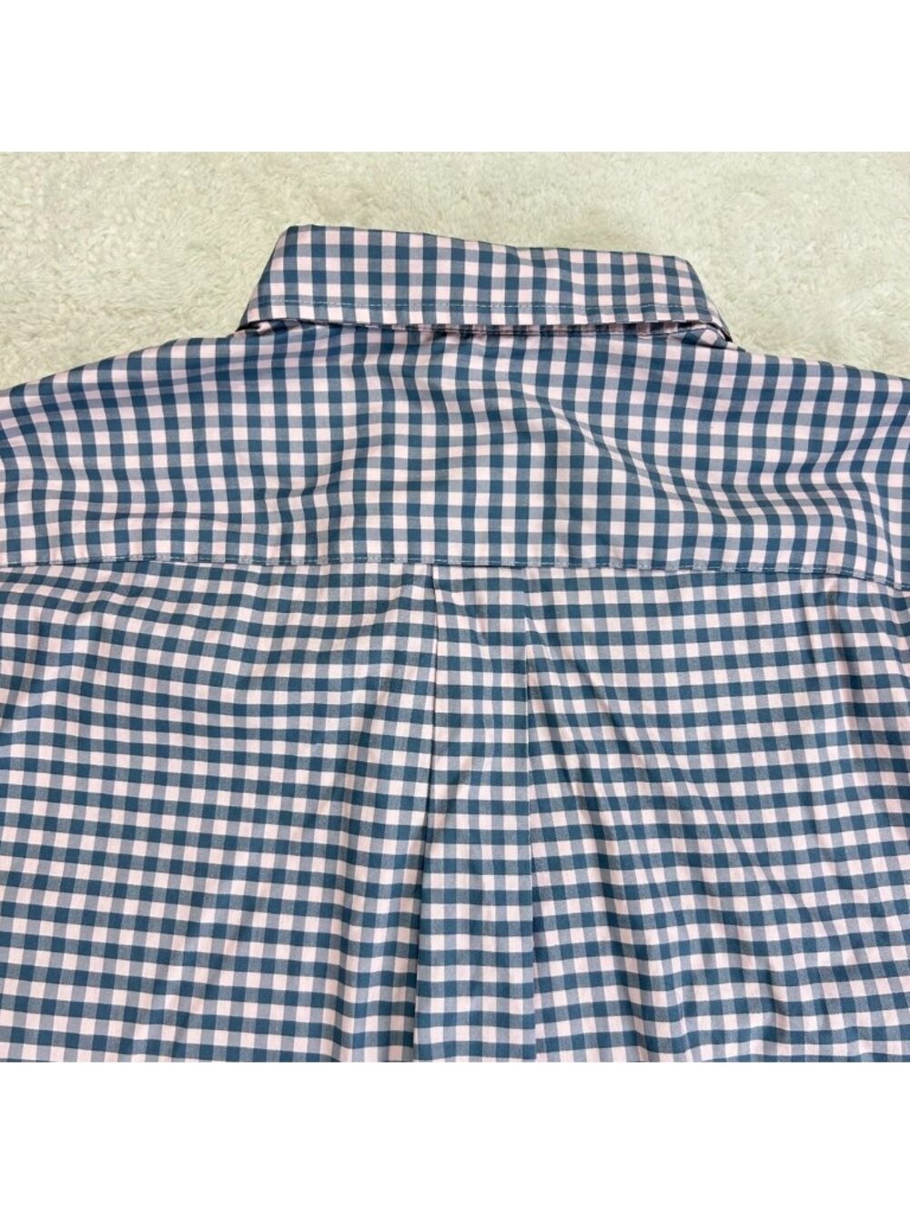 Vineyard Vines Button Down Shirt Mens‎ M Pink Blue Gingham On The Go Performance - Picture 3 of 12